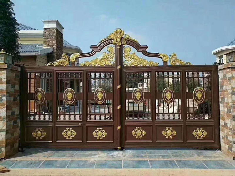 铝艺大门生产流程及保养常识(图1)